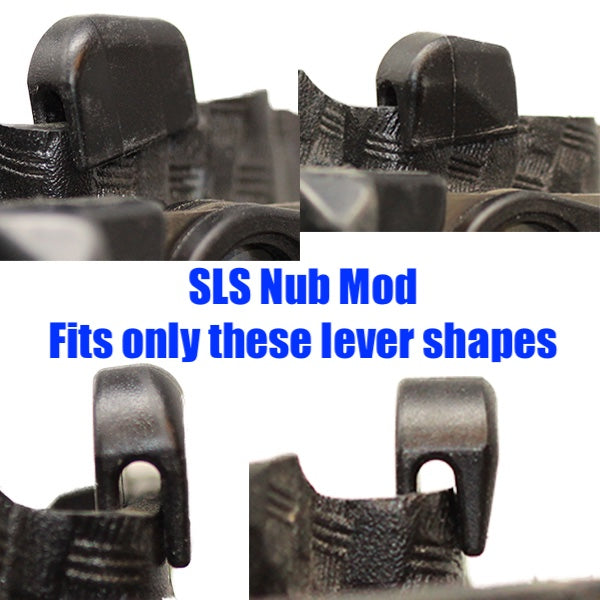 SLS Nub Mod Black - Extended lever for Safariland® Level III