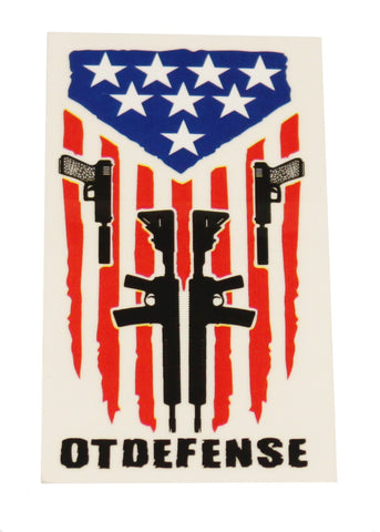 Distressed OTD sticker