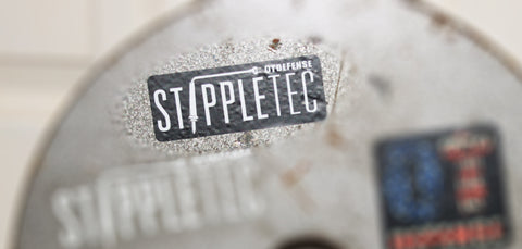 Black StippleTec® Sticker