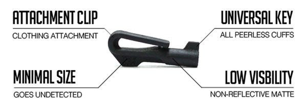 TIHK Polymer Cuff Key - discreet plastic handcuff key – OTDefense LLC